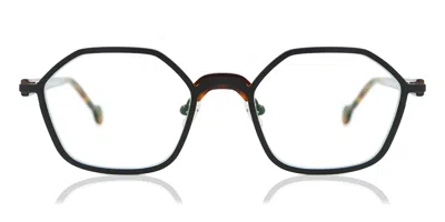 L.a. Eyeworks Whelk 542237 Occhiali Da Vista Neri Per Uomo (solo Montatura) In Black