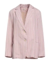 La Fabrique Woman Blazer Pink Size M Viscose, Polyester In Pink