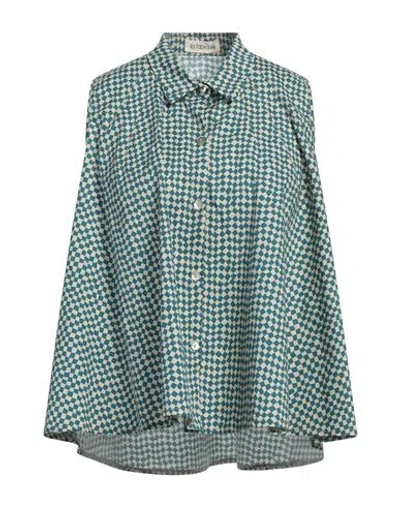 La Fabrique Woman Shirt Ivory Size M Cotton, Elastane In White