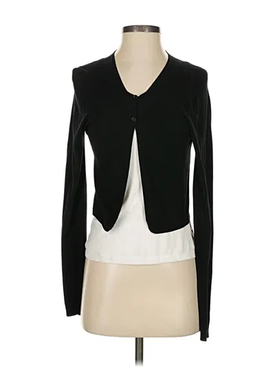Pre-owned La Fee Maraboutee Cardigan Sweater In Black