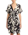 La Fee Maraboutee Donia Dress In Black/ Ecru
