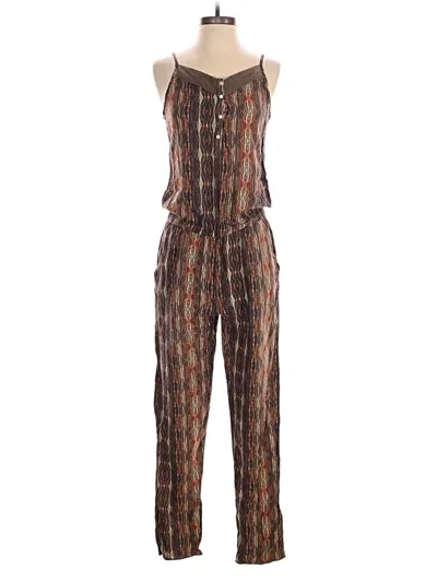 Pre-owned La Fee Maraboutee Jumpsuit In Brown