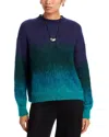 La Fee Maraboutee Round Neck Sweater In Blue