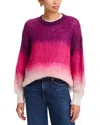 La Fee Maraboutee Round Neck Sweater In Pink