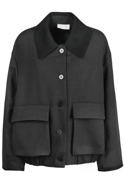 La-femme-blanche La Femme Blanche - Jacket - 461445 - Anthracite In Gray