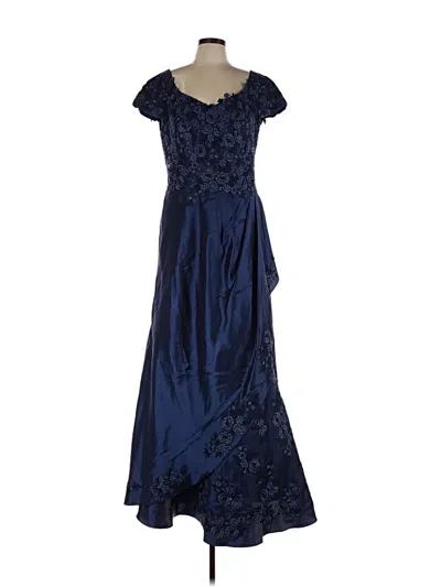Pre-owned La Femme Cocktail Dress In Blue