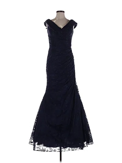 Pre-owned La Femme Cocktail Dress In Blue