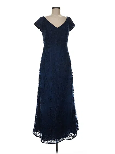 Pre-owned La Femme Cocktail Dress In Blue
