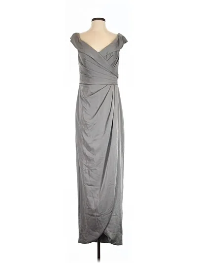Pre-owned La Femme Cocktail Dress In Gray