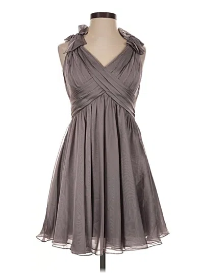 Pre-owned La Femme Cocktail Dress In Gray