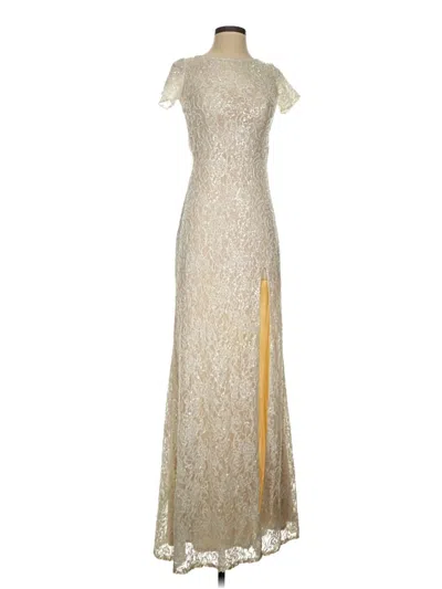 Pre-owned La Femme Cocktail Dress In Ivory