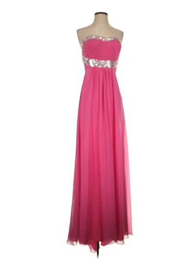 Pre-owned La Femme Cocktail Dress In Pink