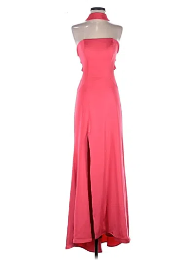 Pre-owned La Femme Cocktail Dress In Pink