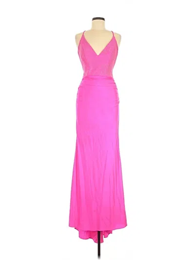 Pre-owned La Femme Cocktail Dress In Pink
