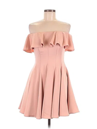 Pre-owned La Femme Cocktail Dress In Pink