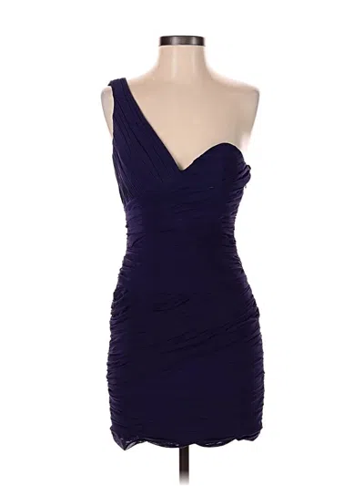 Pre-owned La Femme Cocktail Dress In Purple