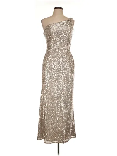 Pre-owned La Femme Cocktail Dress In Silver
