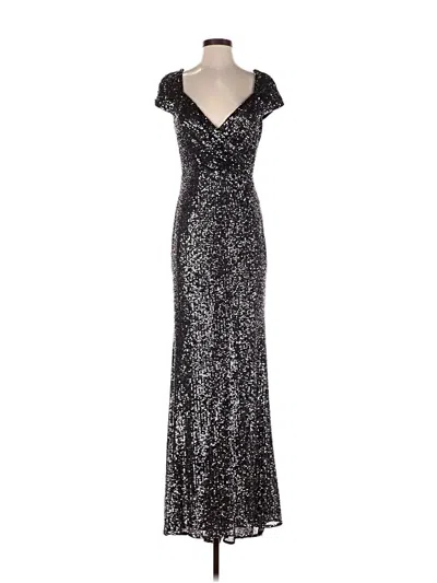 Pre-owned La Femme Cocktail Dress In Silver