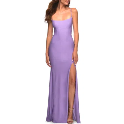 La Femme Long Prom Dress