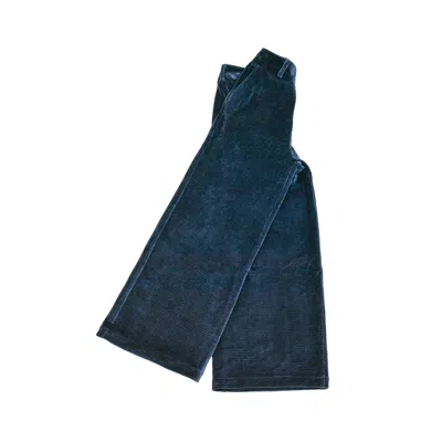 La Femme Mimi Women's Nocturne Blue Trousers