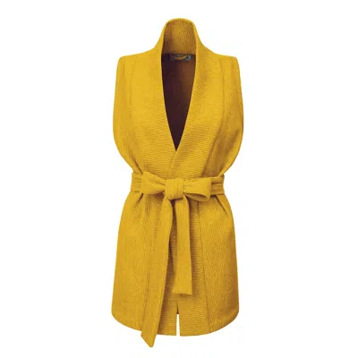 La Femme Mimi Women's Yellow / Orange Yellow Vest