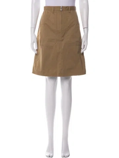 Pre-owned La Fetiche Mini Skirt In Green