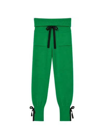 La Fetiche Tina Knitted Trousers In Multi