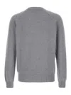 La Fileria Grey Crewneck Sweater In Grey