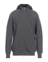 La Fileria Man Cardigan Grey Size 48 Virgin Wool, Polyester