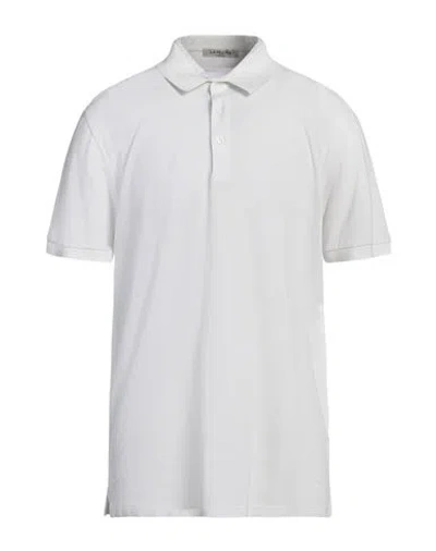La Fileria Man Polo Shirt White Size 50 Cotton