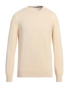 La Fileria Man Sweater Beige Size 44 Cashmere