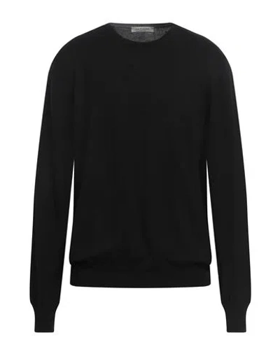 La Fileria Man Sweater Black Size 48 Virgin Wool