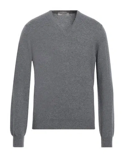 La Fileria Man Sweater Grey Size 48 Cashmere