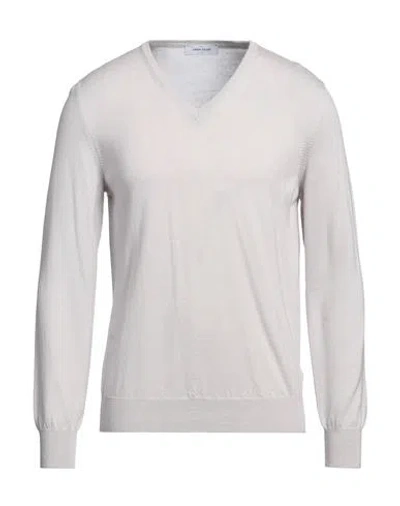 La Fileria Man Sweater Light Grey Size 46 Virgin Wool