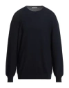 La Fileria Man Sweater Midnight Blue Size 48 Cotton