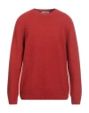La Fileria Man Sweater Red Size 46 Virgin Wool