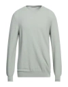La Fileria Man Sweater Sage Green Size 48 Cotton In Sage Green