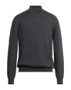 La Fileria Man Turtleneck Lead Size 44 Virgin Wool In Gray