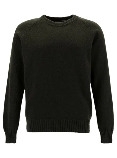 LA FILERIA OLIVE CREWNECK SWEATER