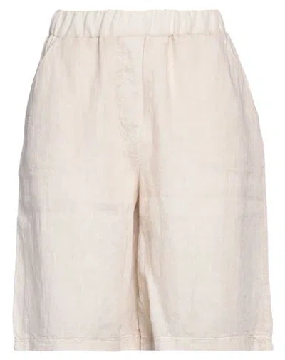 La Fileria Woman Shorts & Bermuda Shorts Beige Size 4 Linen In Beige