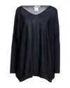 La Fileria Sweaters In Navy Blue