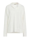 La Fileria Woman Sweater Off White Size 12 Cotton