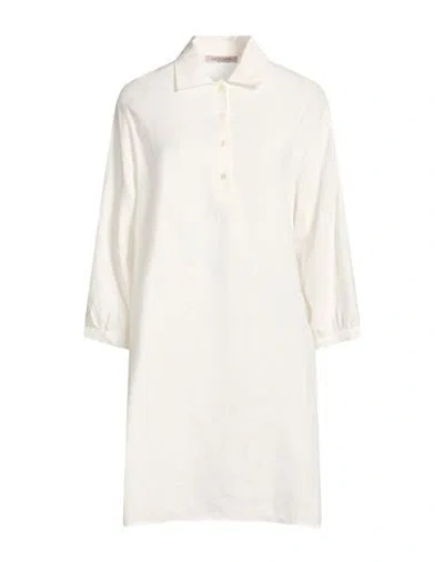 La Fileria Woman Top White Size 10 Linen