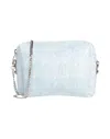 La Fille Des Fleurs Handbags In Sky Blue