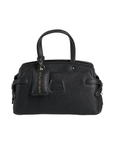 La Fille Des Fleurs Woman Handbag Black Size - Polyurethane