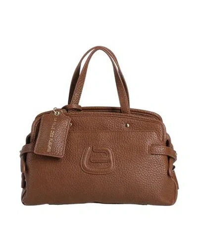 La Fille Des Fleurs Woman Handbag Brown Size - Polyurethane