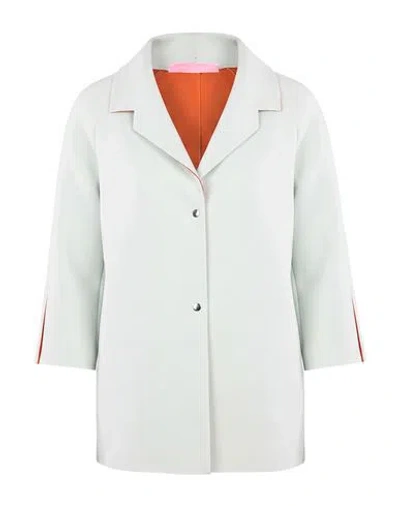 La Fille Des Fleurs Woman Jacket Off White Size Xs Polyamide, Elastane
