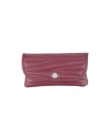 La Fille Des Fleurs Woman Wallet Mauve Size - Textile Fibers In Purple