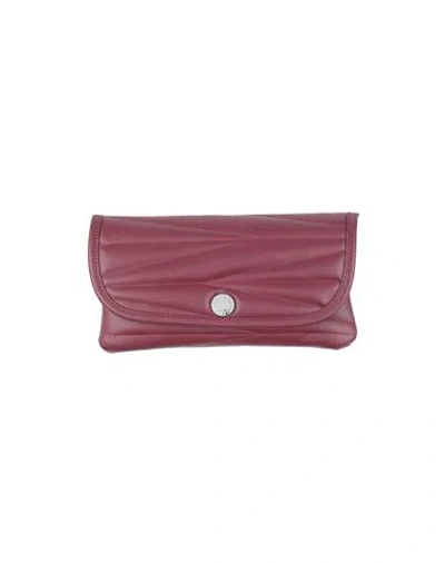 La Fille Des Fleurs Woman Wallet Mauve Size - Textile Fibers In Purple