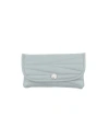 La Fille Des Fleurs Woman Wallet Sky Blue Size - Textile Fibers